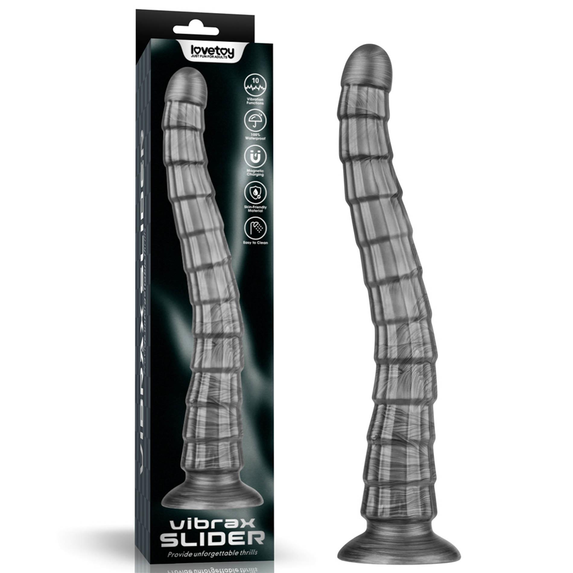 14.5" King Sized Vibrating Vibrax Slider - obrazek 2