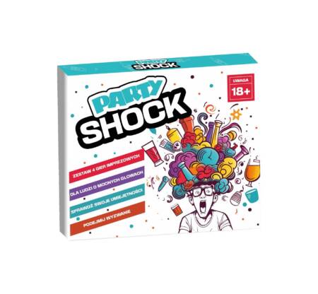 Zestaw 4 erotycznych gier imprezowych Party Shock Grammi