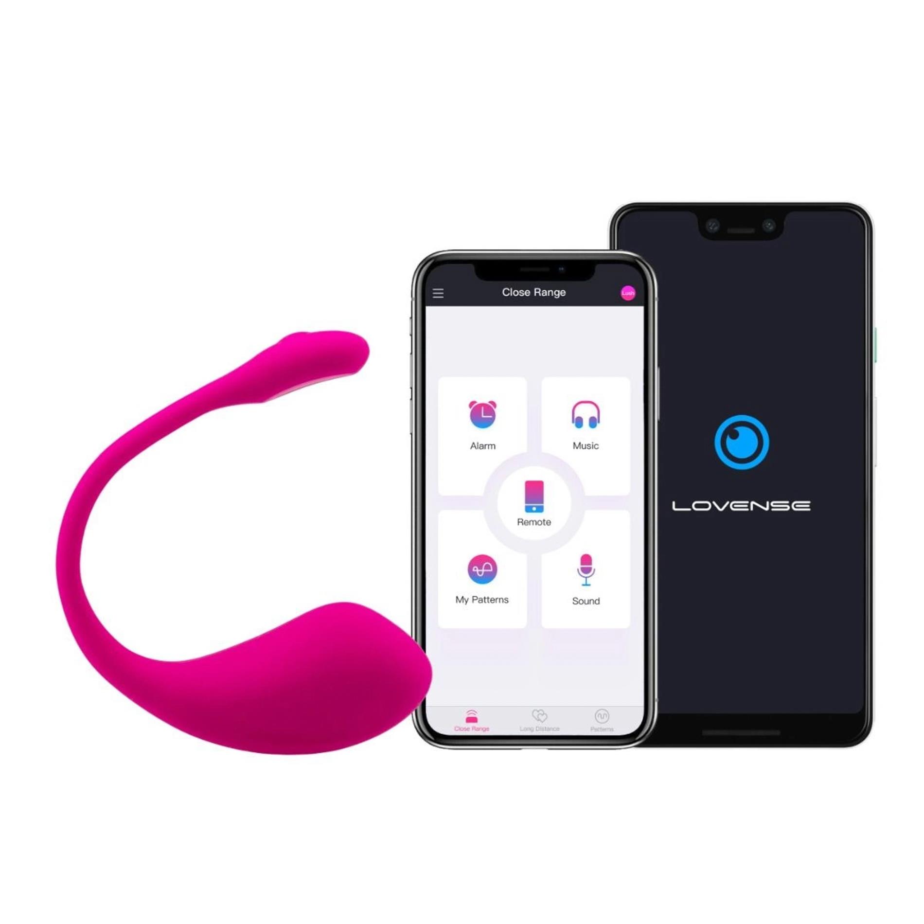 Wibrator Lovense Lush 2 sterowany aplikacją Bluetooth USB