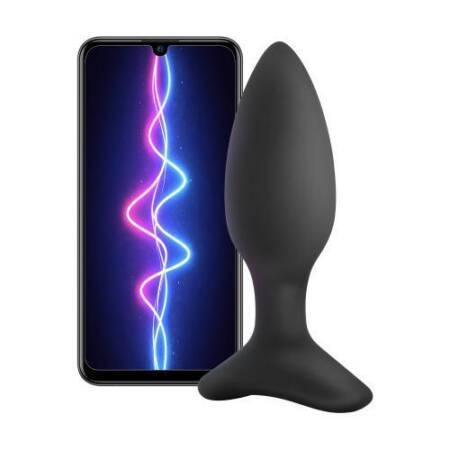 Korek analny wibrujący sterowany aplikacją Lovense Hush 2 S 38mm