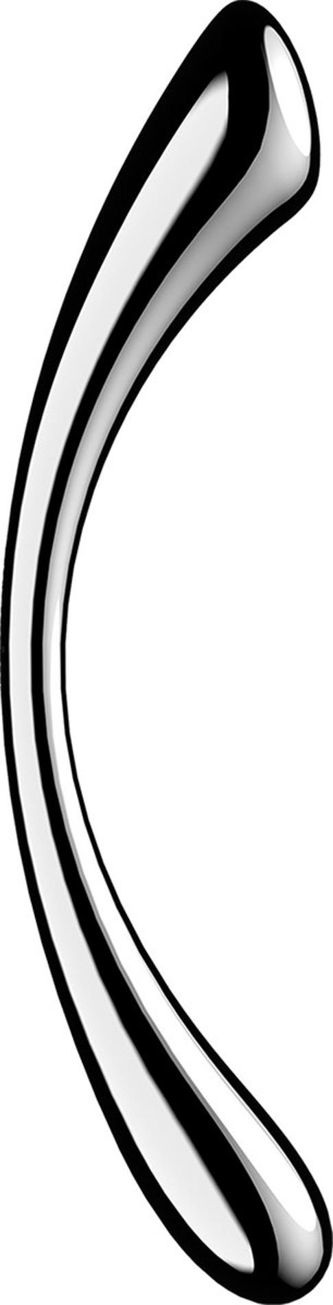 Dildo dwustronne ze stali nierdzewnej Satisfyer Cosmic Crest 1 - obrazek 3