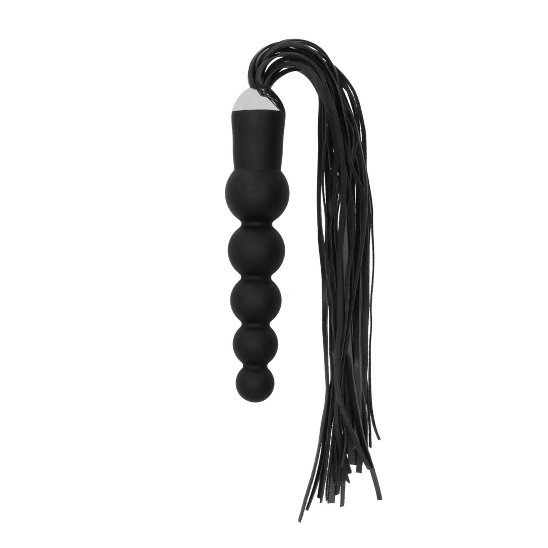 Bicz z zakrzywionym dildo silikonowym Ouch 49 cm
