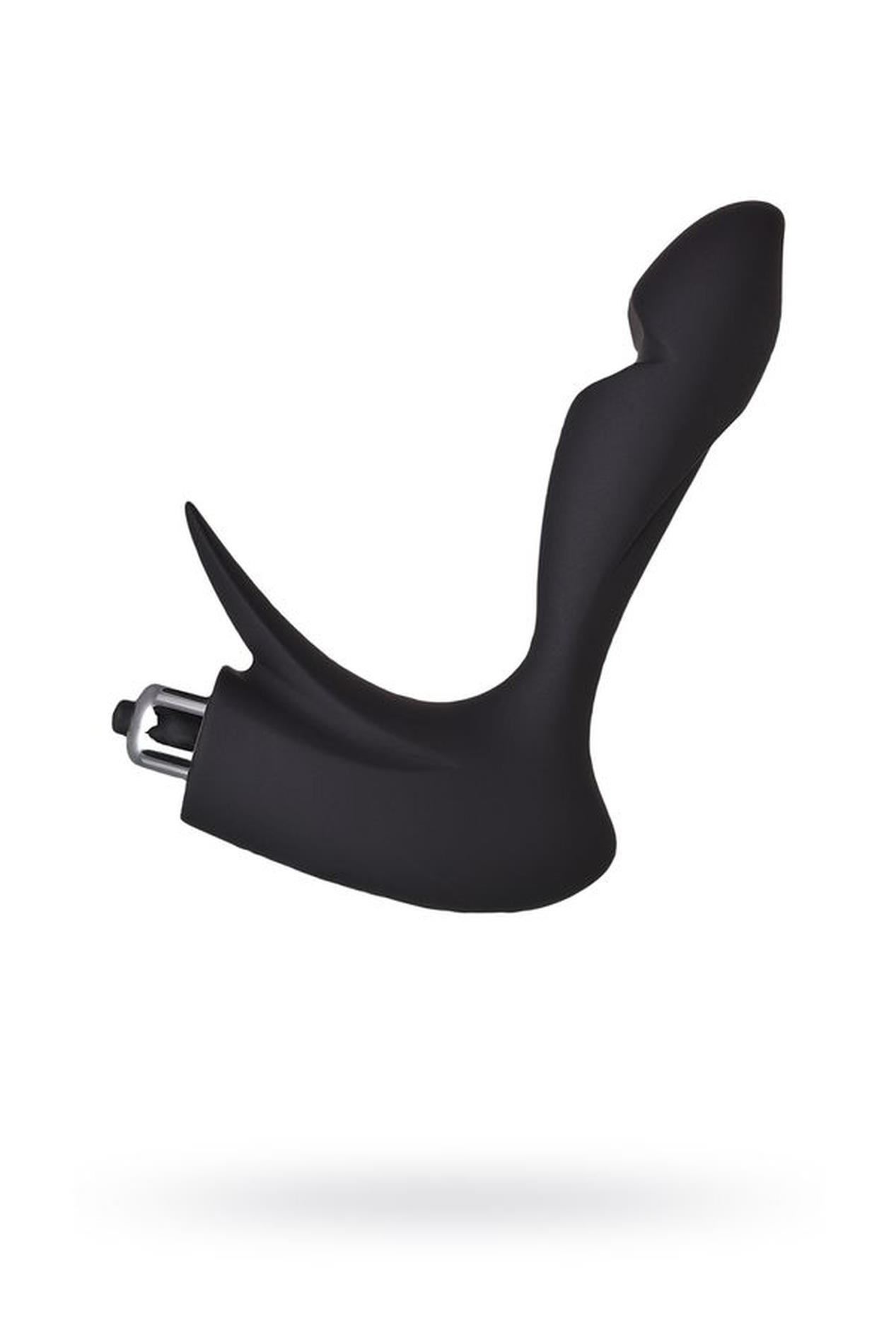 Masażer prostaty Erotist silikonowy czarny 14 cm - obrazek 3
