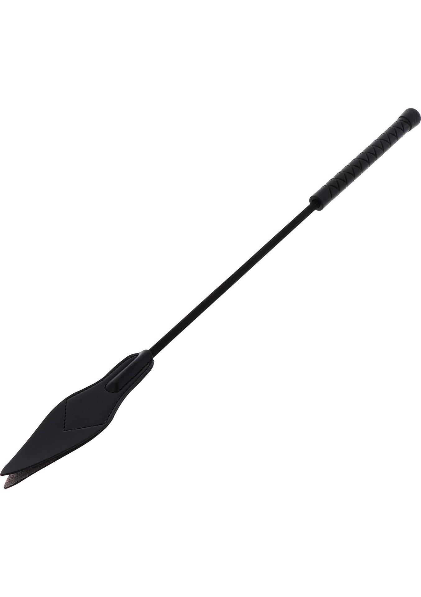 Pejcz Crop Whip Arrow Hidden Desire czarny 50 cm - obrazek 4