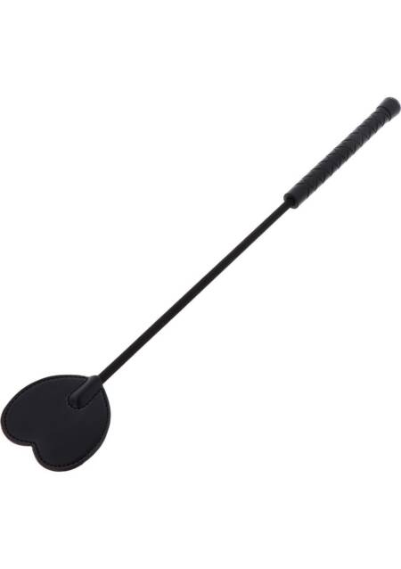 Pejcz z sercem Hidden Desire czarny 45 cm