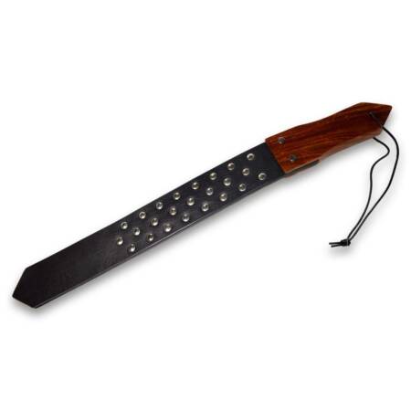 Packa Prowler RED skórzano drewniana z nitami
