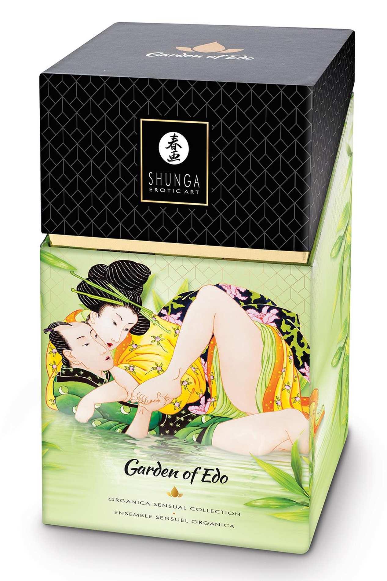 Zestaw podarunkowy Shunga Garden of Edo zielona herbata - obrazek 4