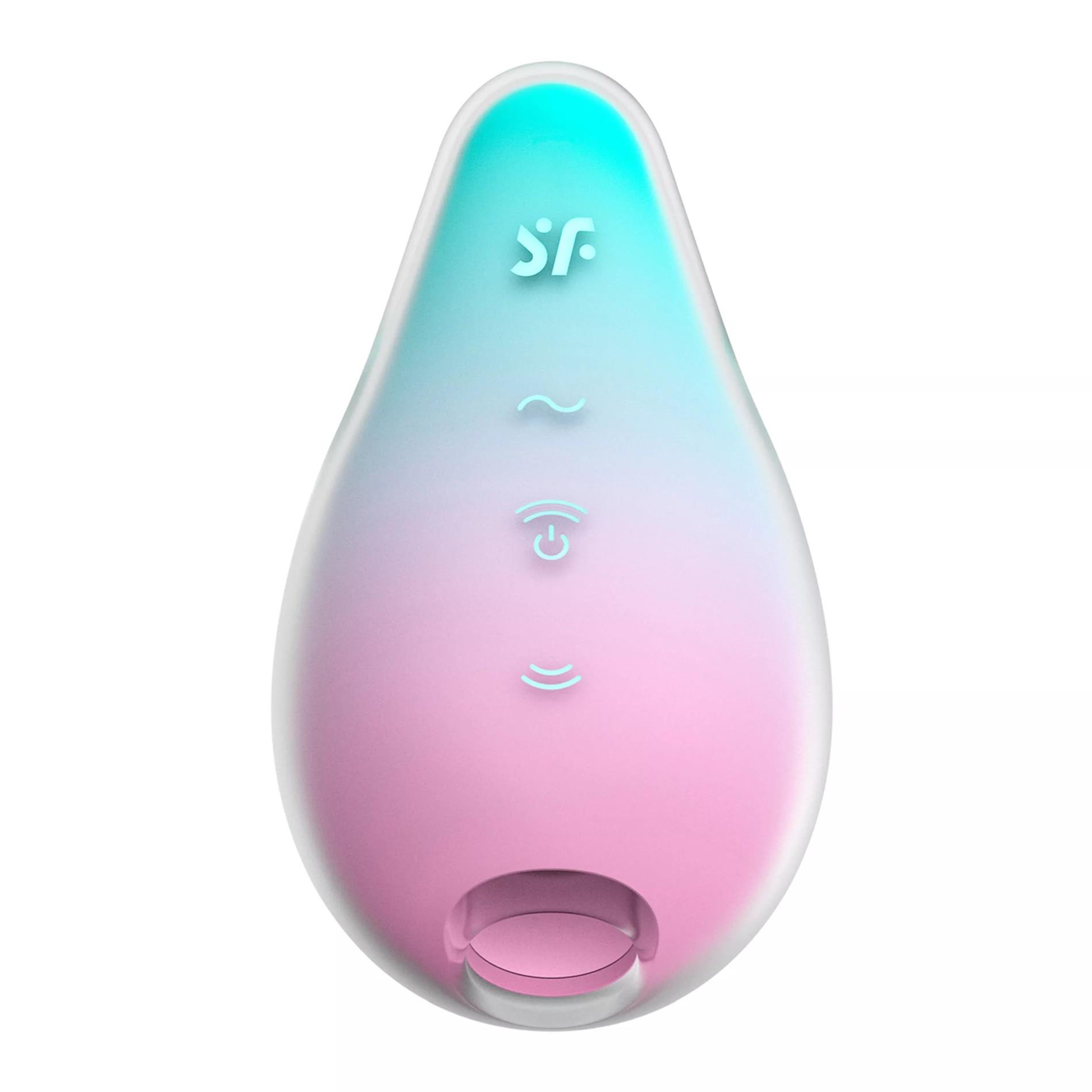 Stymulator łechtaczki Satisfyer Mermaid Vibes miętowy różowy USB - obrazek 4