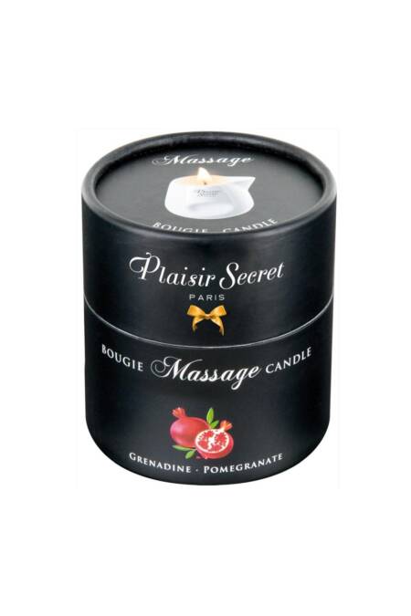 Świeca do masażu Plaisir Secret granat 80 ml
