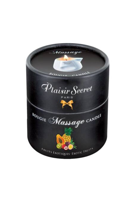 Świeca do masażu egzotyczne owoce Plaisir Secret 80ml