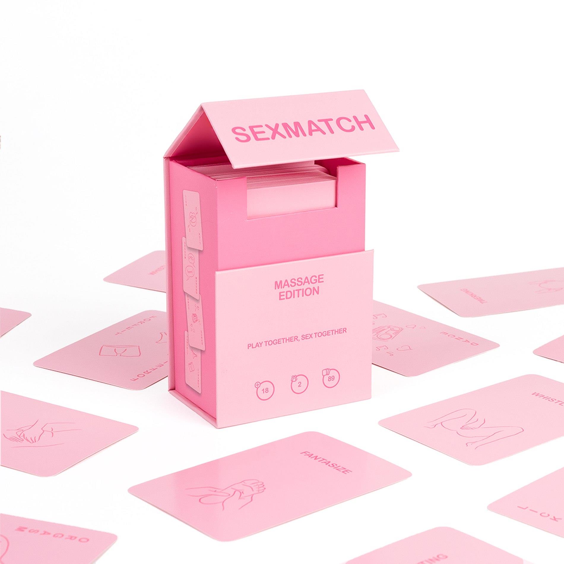 Gra karciana erotyczna Sexmatch Edycja Masażu Secret Play - obrazek 3