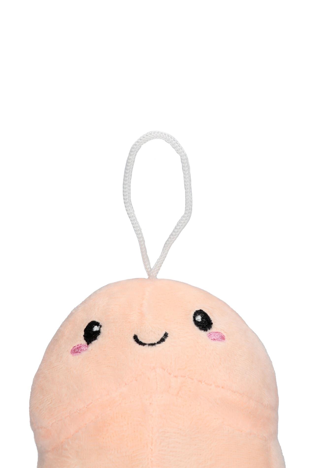Krótki pluszowy penis S-Line 10 cm - obrazek 2