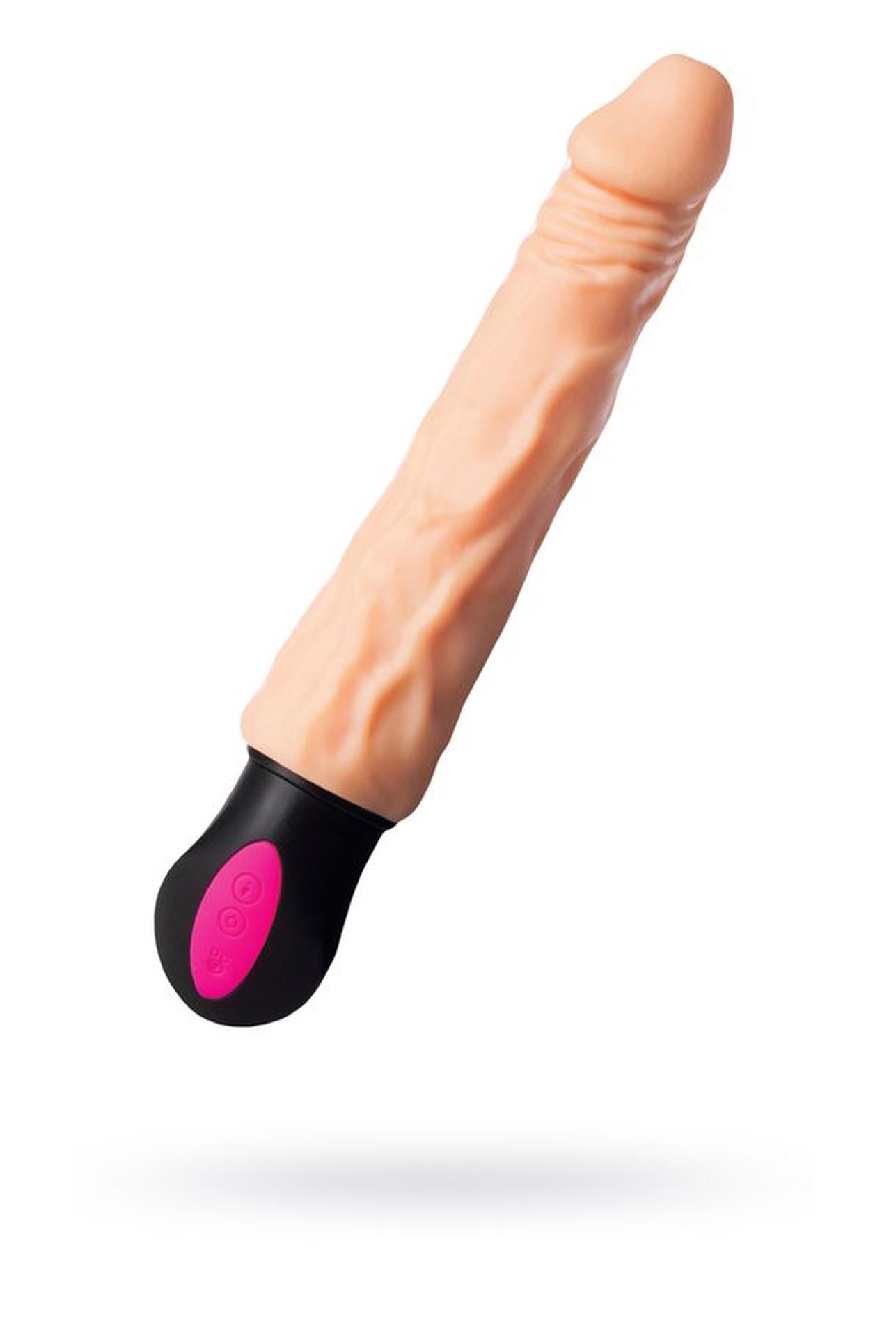 Wibrator realistyczny podgrzewany elastyczny A-Toys Cocksman 20,5 cm - obrazek 5