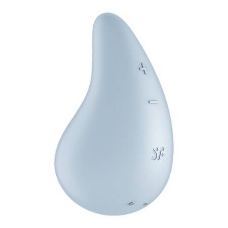 Wibrator mini Satisfyer Dew Drop niebieski silikonowy USB