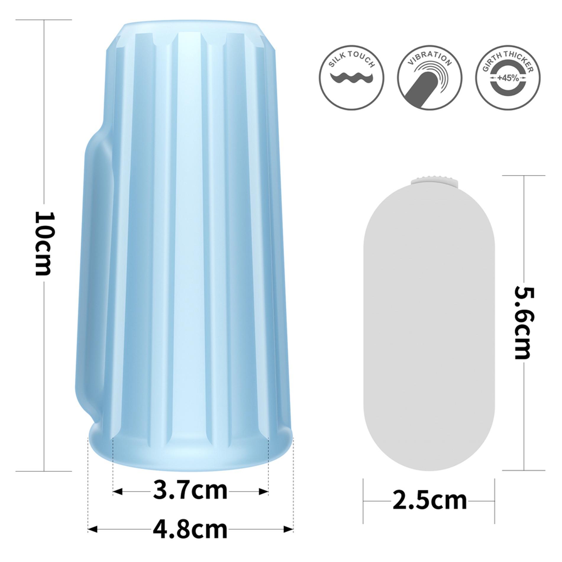 Wibrujący pierścień rycerza powiększający Lovetoy 10 cm - obrazek 3