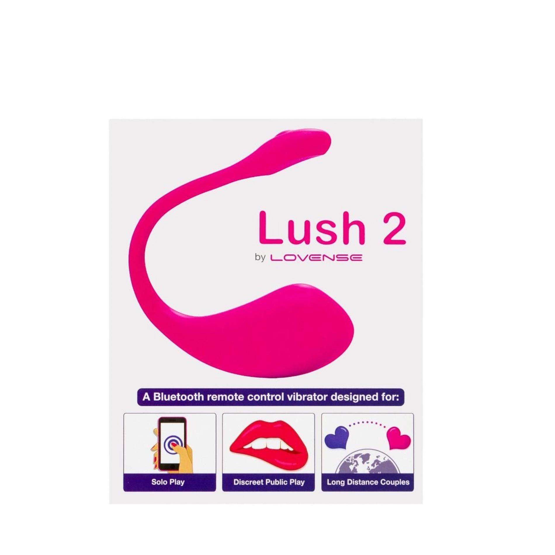 Wibrator Lovense Lush 2 sterowany aplikacją Bluetooth USB - obrazek 3