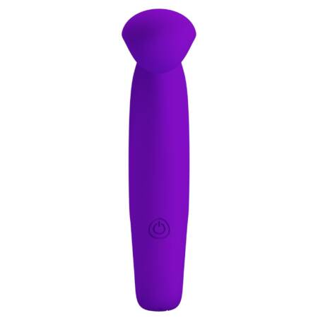 Wibrator na palec Pretty Love Gorgon fioletowy silikonowy 10 trybów