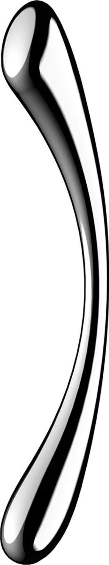 Dildo dwustronne ze stali nierdzewnej Satisfyer Cosmic Crest 1
