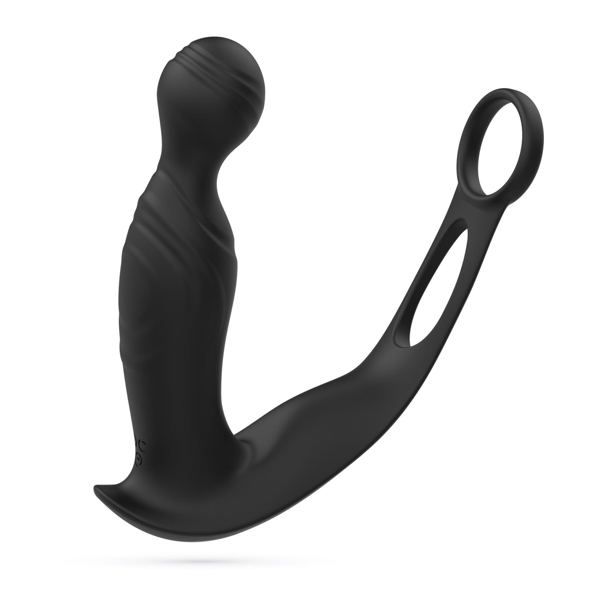 Masażer prostaty Crushious Flamma z pilotem 16 cm - obrazek 2