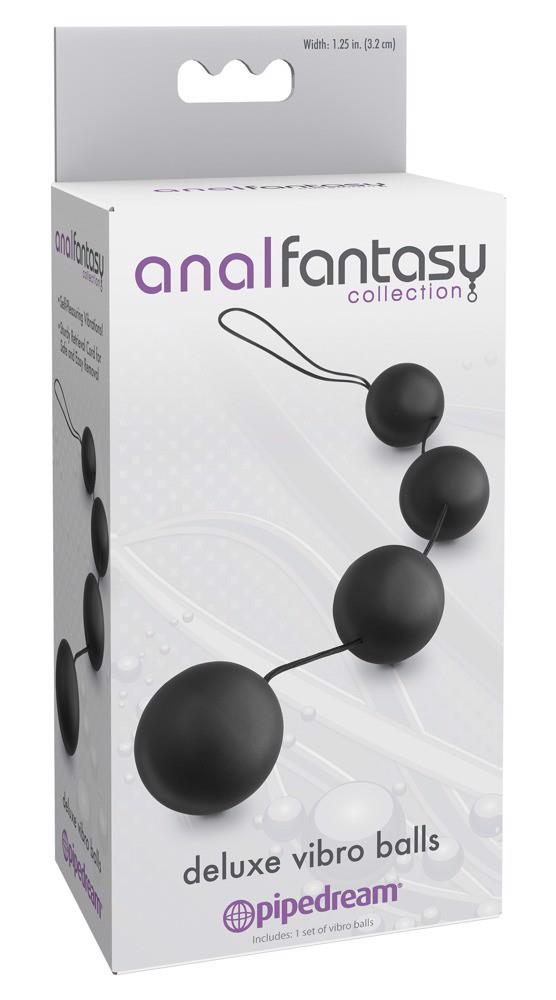 AFC Deluxe Vibro Balls Black - obrazek 2