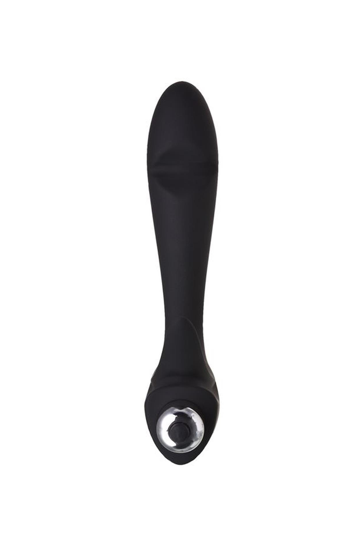 Masażer prostaty Erotist silikonowy czarny 14 cm - obrazek 5