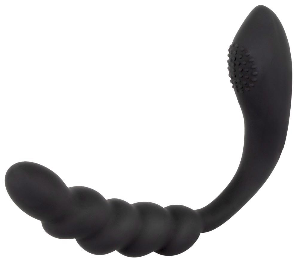 Wibrator analny giętki Black Velvets silikonowy USB 26 cm
