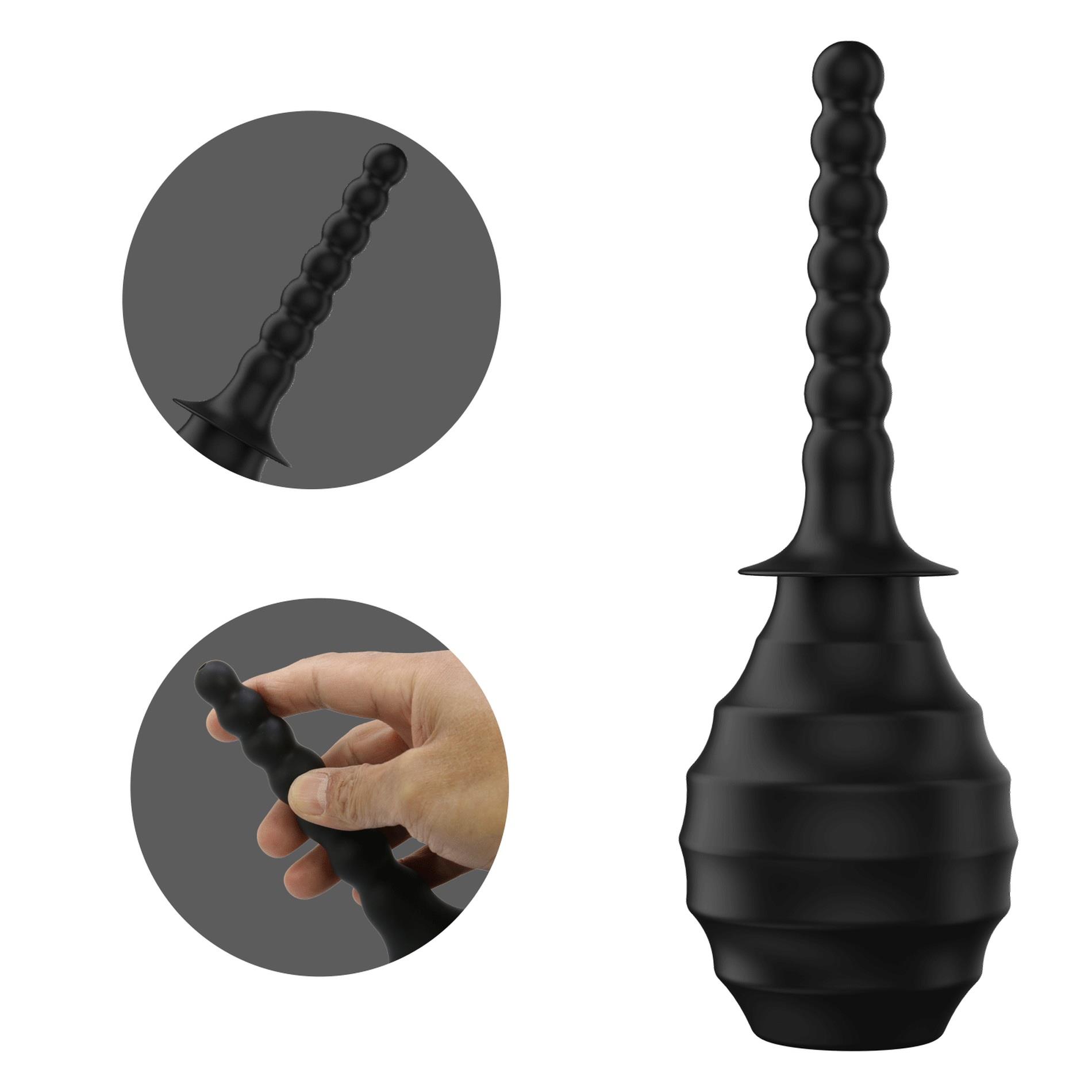 Irygator analny Mr Play gumowy 330 ml - obrazek 2