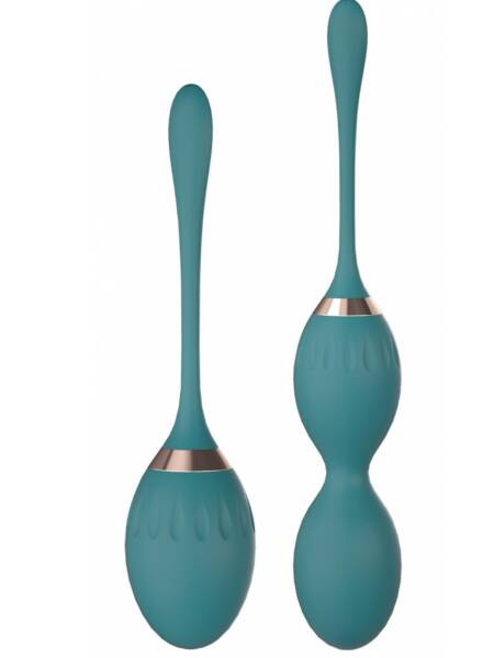 Silikonowe kulki Kegla Argus zielone 14 cm 20 cm