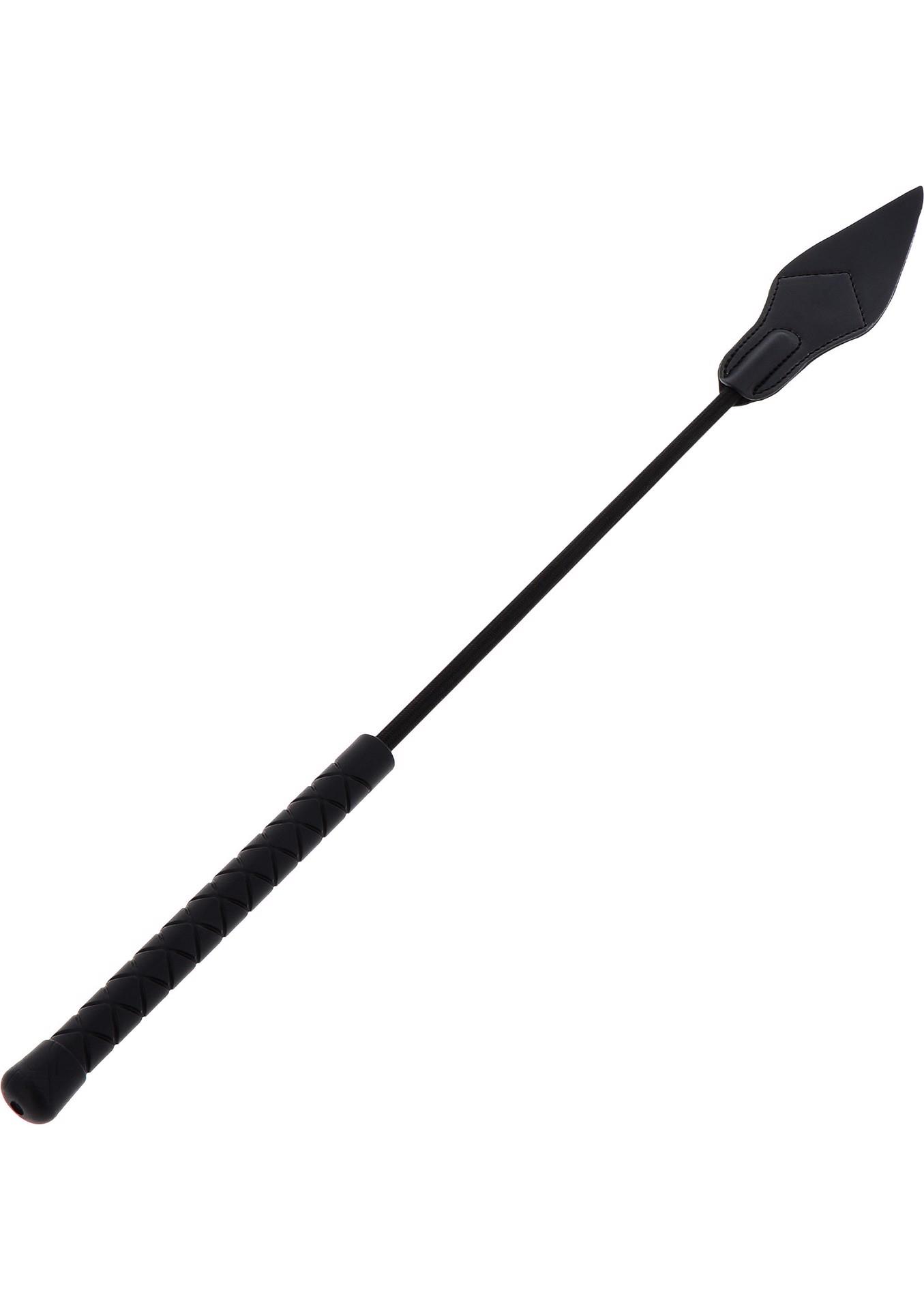 Pejcz Crop Whip Arrow Hidden Desire czarny 50 cm - obrazek 2