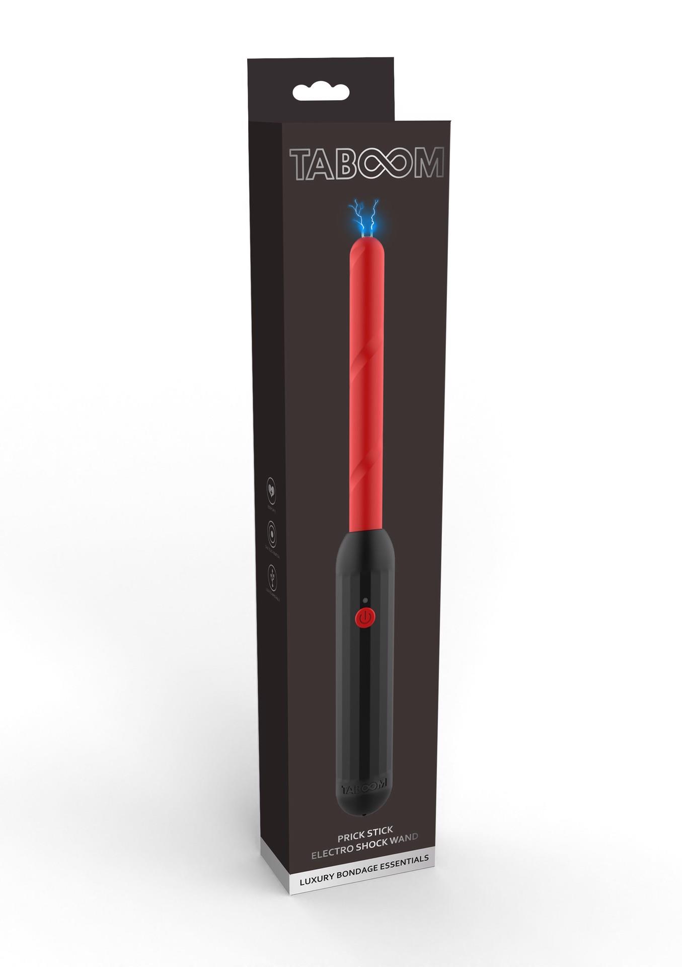 Wand do elektrostymulacji Taboom Electro Shock czarny 34 cm - obrazek 2