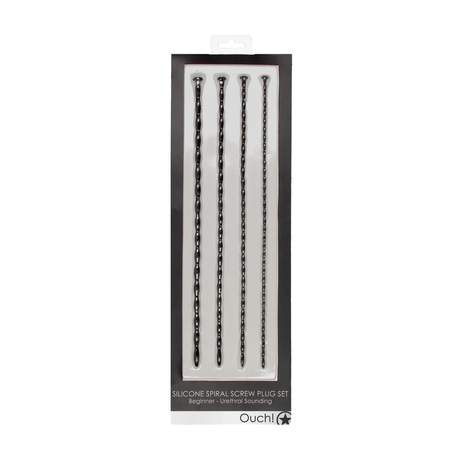 Zestaw silikonowych sond skręconych Ouch! dla początkujących 30 cm - obrazek 4