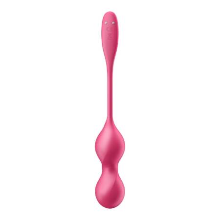 Wibrujące silikonowe kulki miłości Satisfyer Love Birds 2 z aplikacją