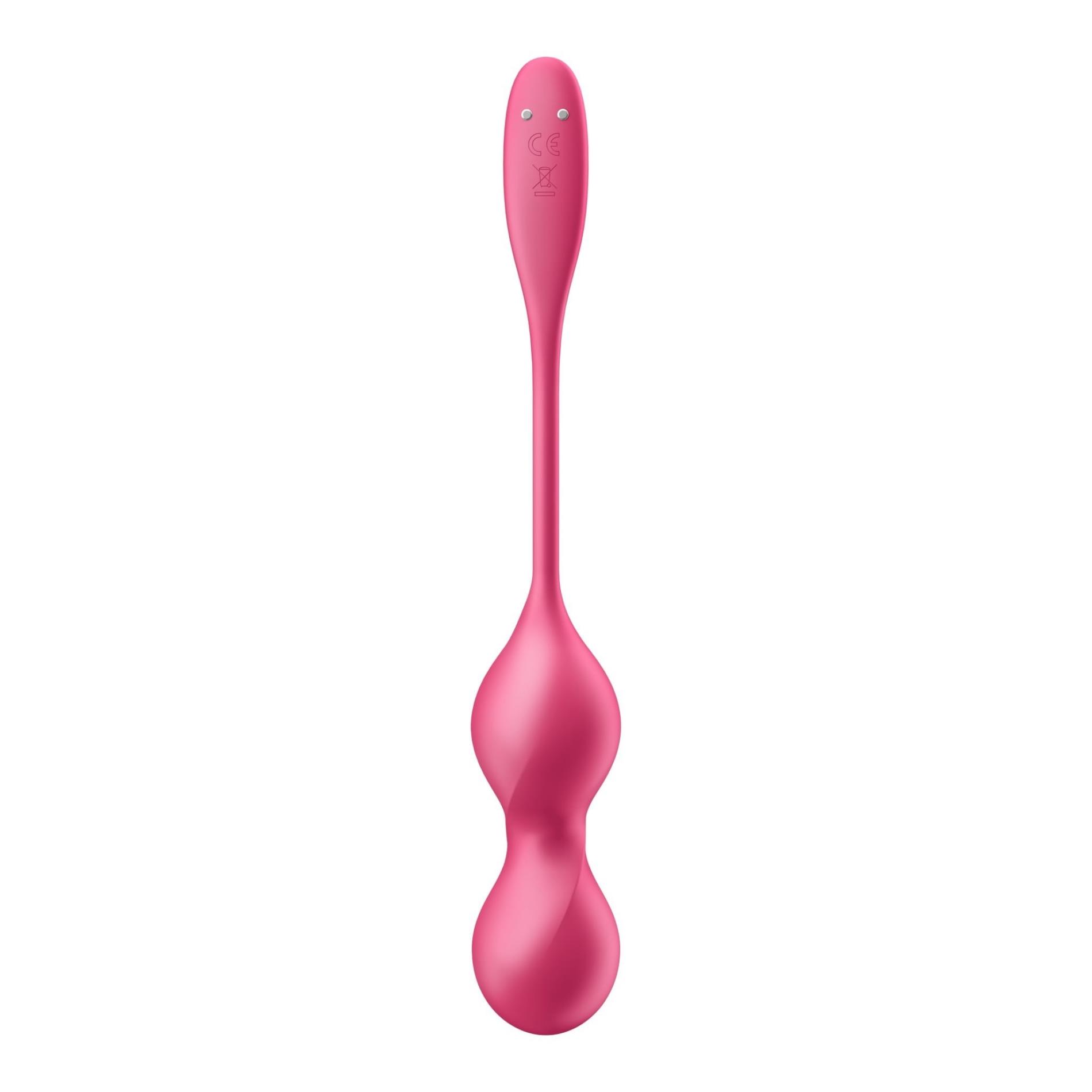 Wibrujące silikonowe kulki miłości Satisfyer Love Birds 2 z aplikacją