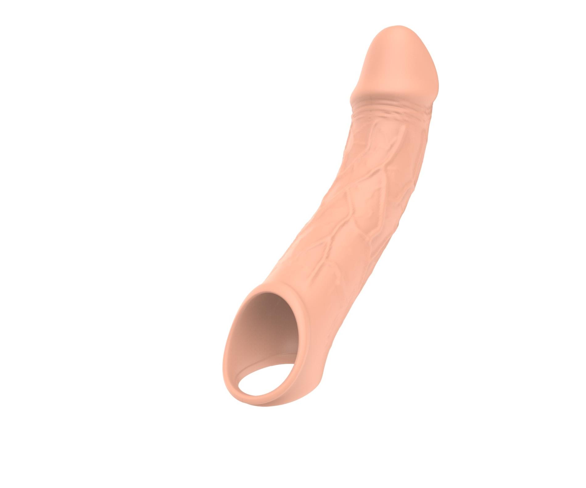 Wibrująca przedłużka silikonowa B-Series Magic USB 10 funkcji - obrazek 2