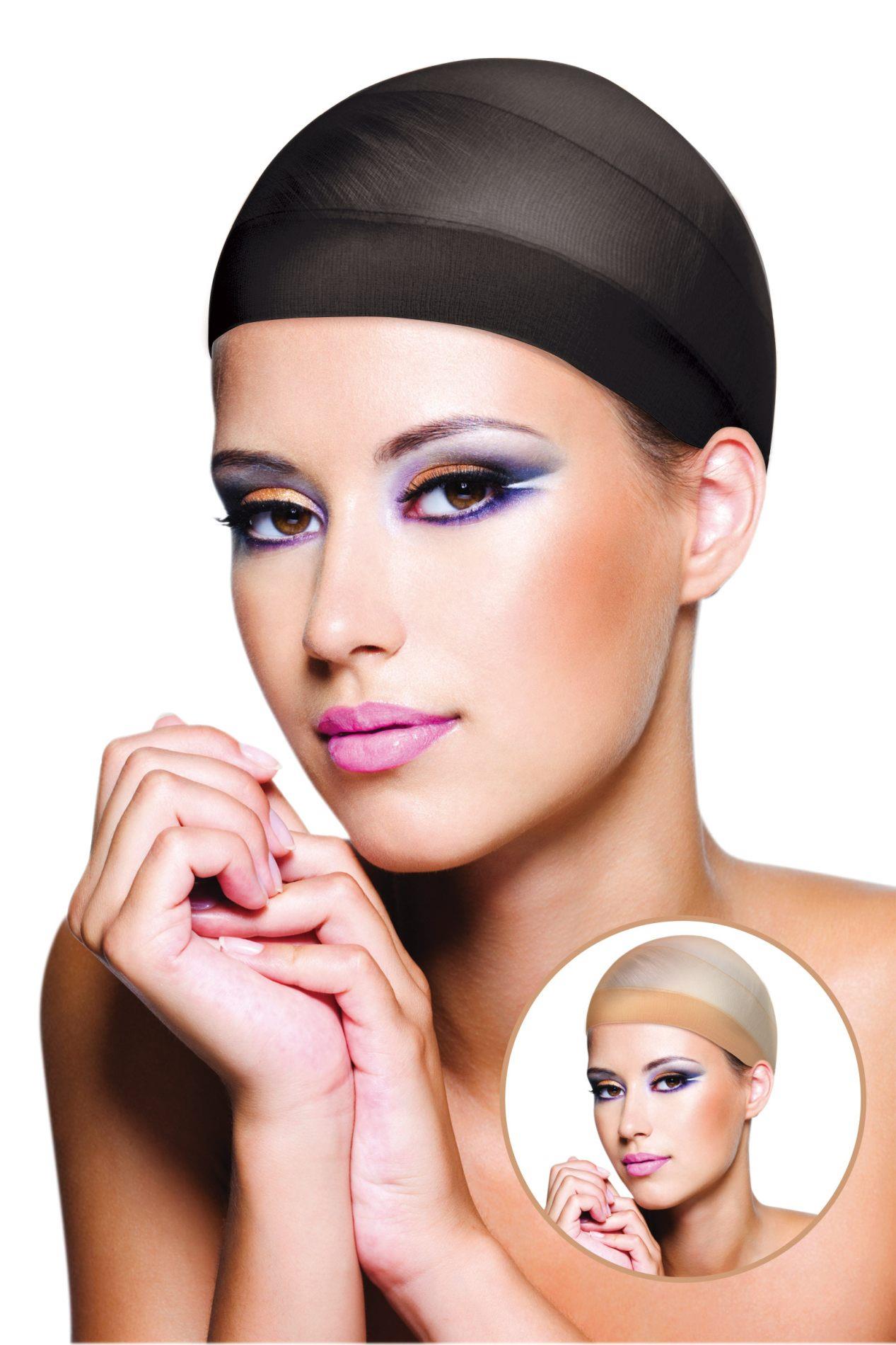 Zestaw siatek pod peruki World Wigs czarny i cielisty