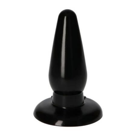 Korek analny Italian Cock Toyz4lovers czarny 12 cm