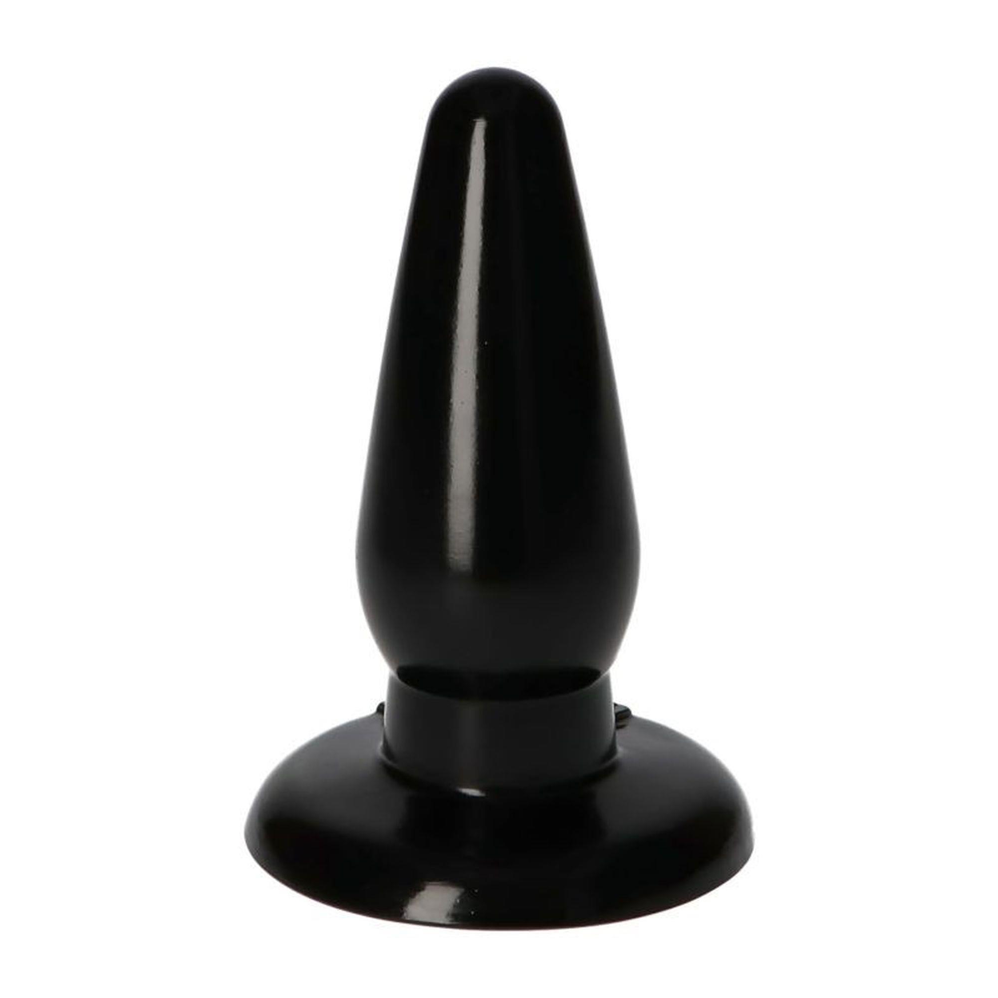 Korek analny Italian Cock Toyz4lovers czarny 12 cm