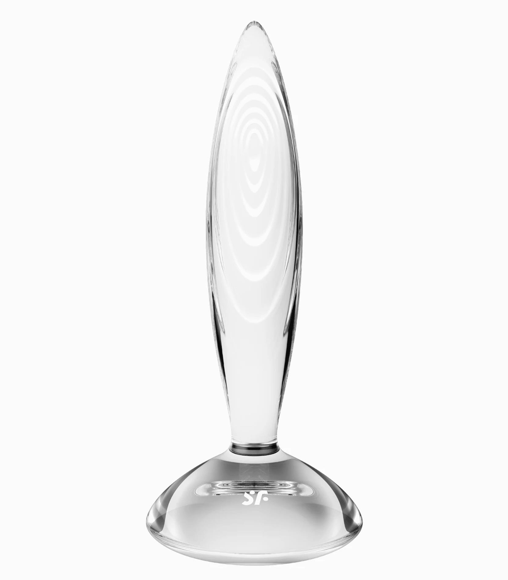Korek analny szklany Satisfyer Sparkling Crystal 21 cm - obrazek 3
