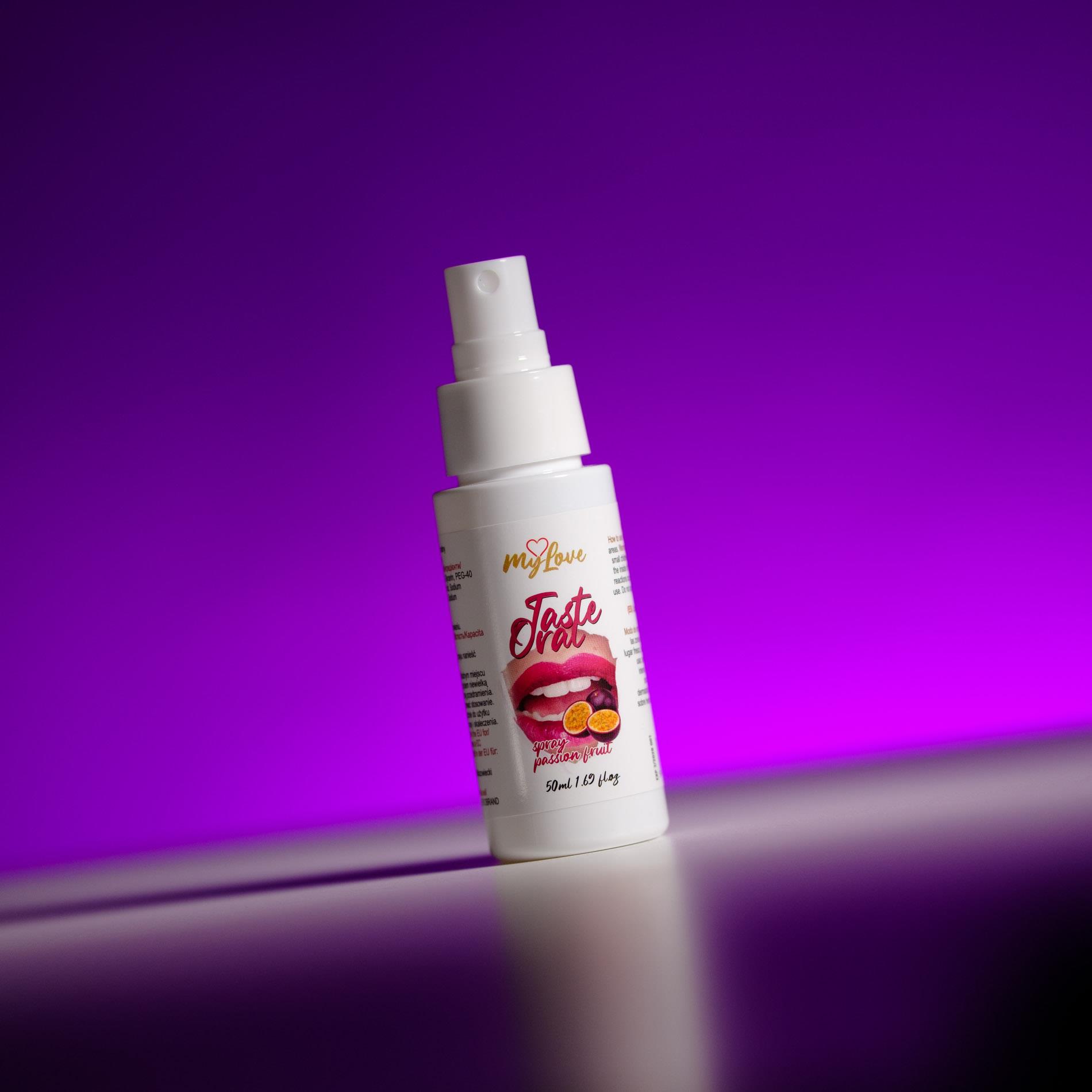 Spray oralny smak marakui MyLove 50 ml - obrazek 4