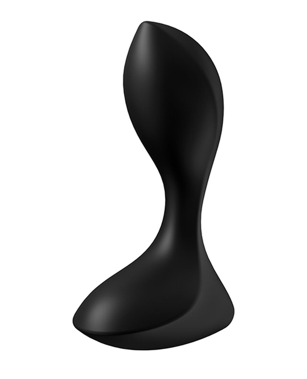 Wibrator analny silikonowy Satisfyer Backdoor Lover czarny 11 cm USB - obrazek 2