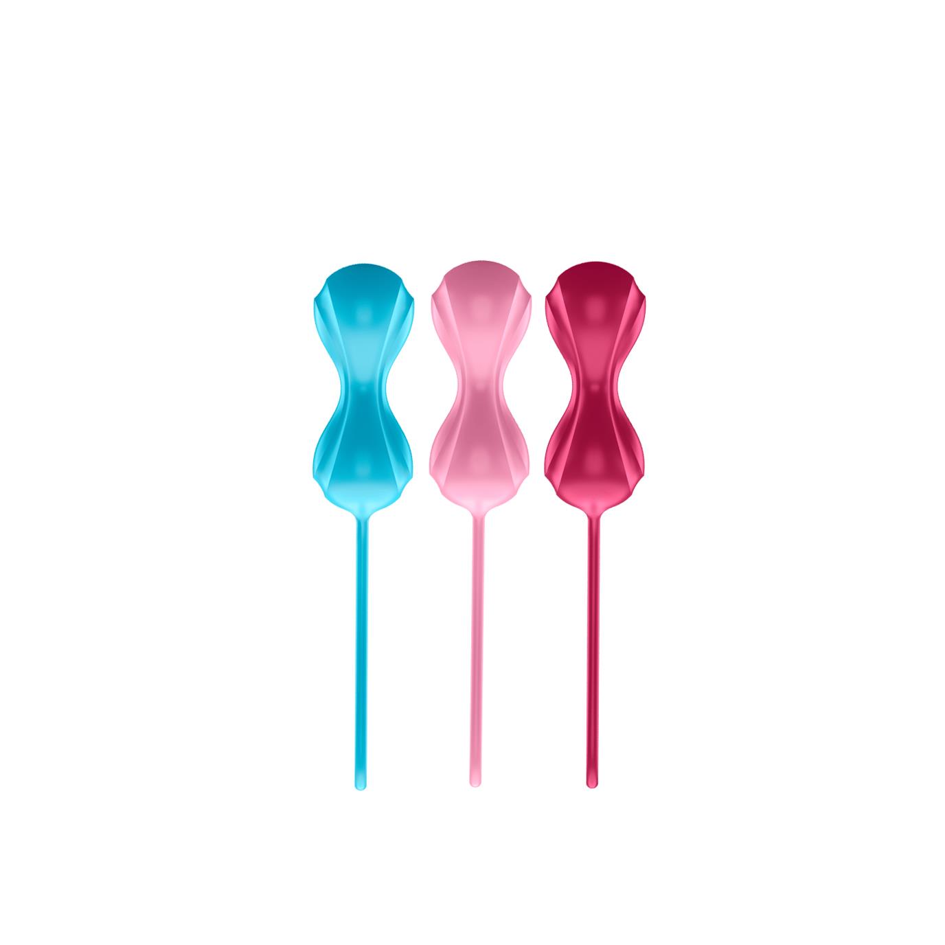 Zestaw kulek miłości Satisfyer Balls C02 double medium - obrazek 4