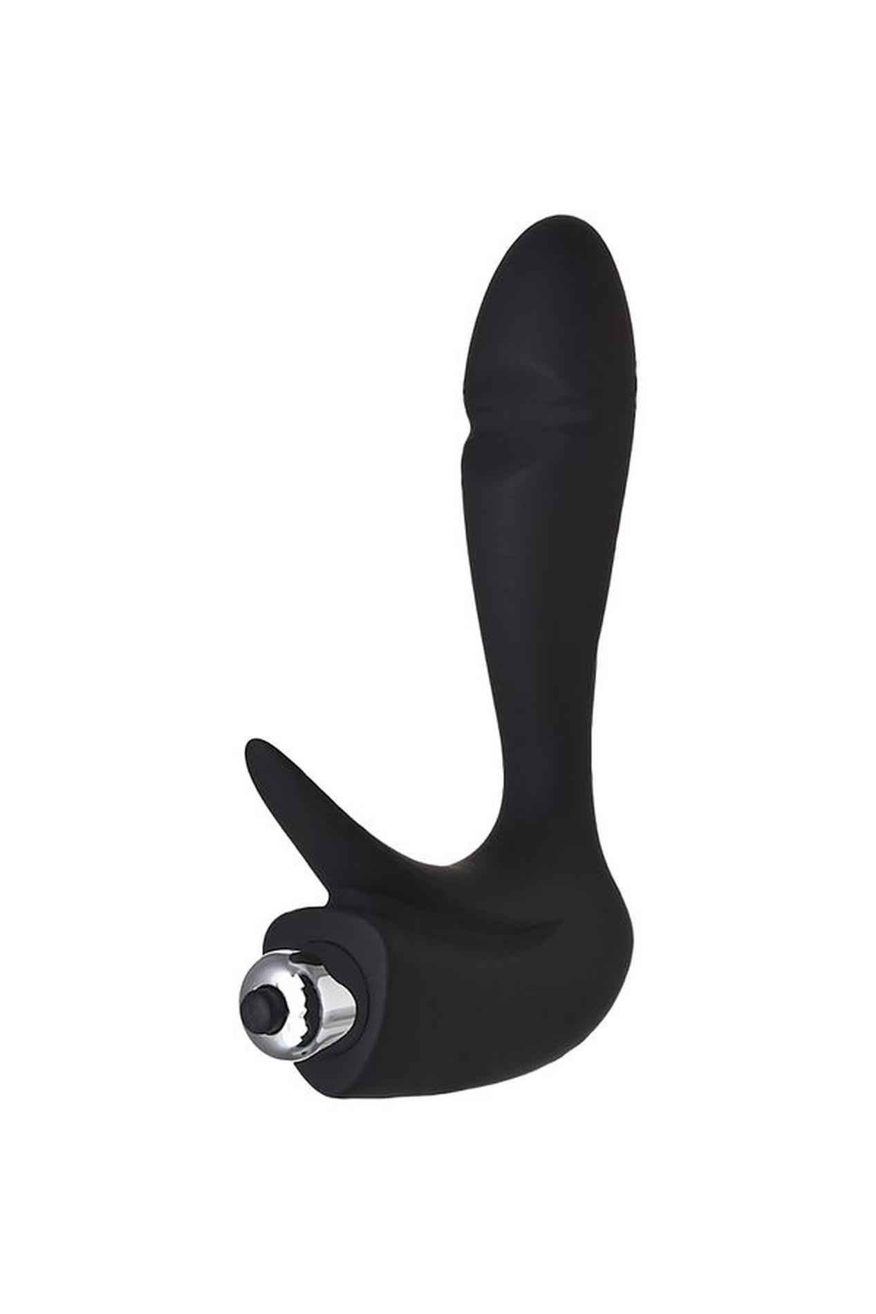 Masażer prostaty Erotist silikonowy czarny 14 cm - obrazek 4