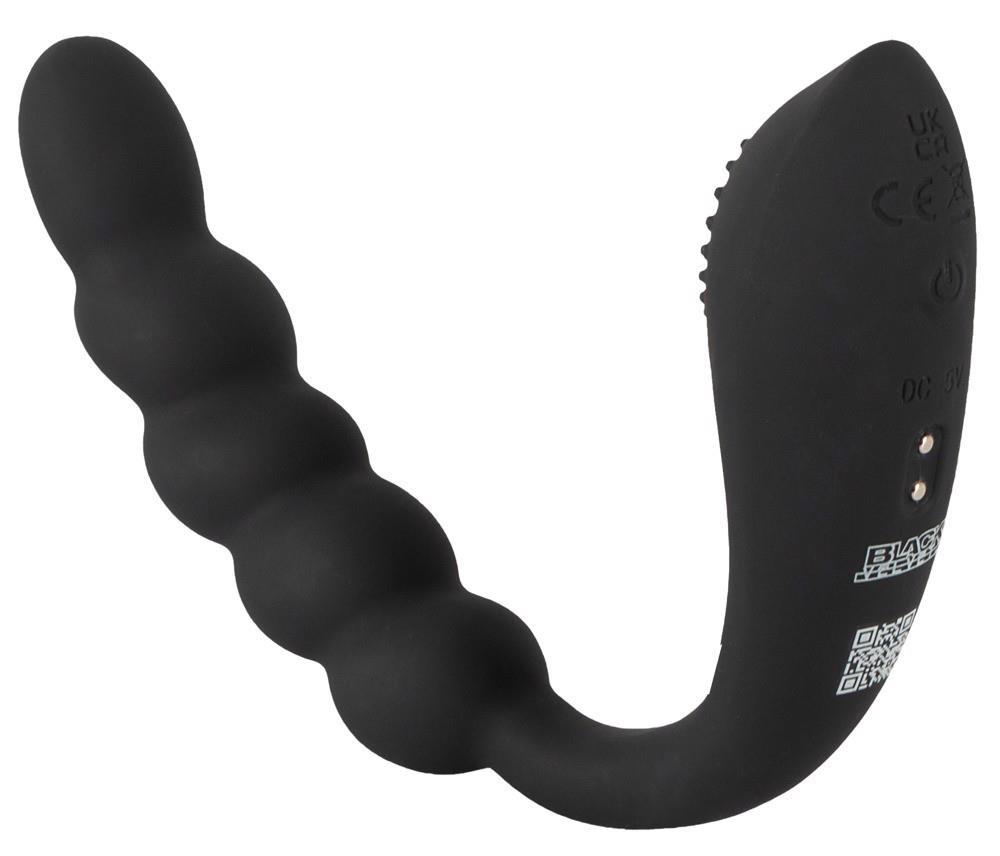Wibrator analny giętki Black Velvets silikonowy USB 26 cm - obrazek 3
