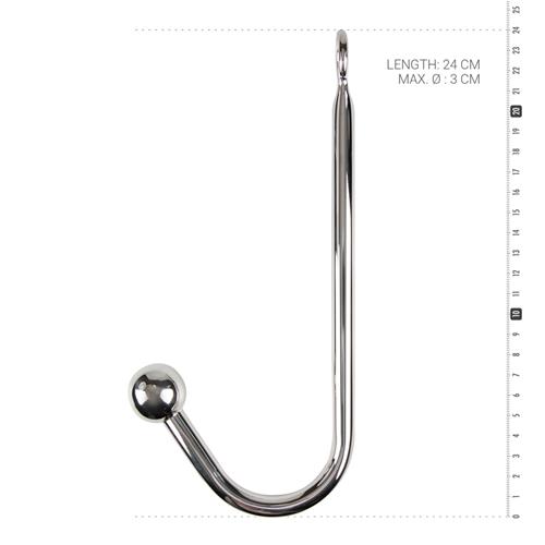 Hak bondage Sinner Gear ze stali nierdzewnej 1.2 cm - obrazek 3