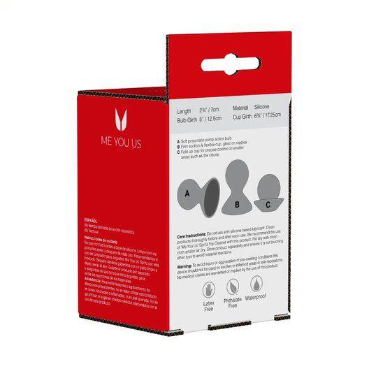 Pompka- Me You Us Dual Masseuse Silicone Nipple Suckers 2 Pack Purple - obrazek 3