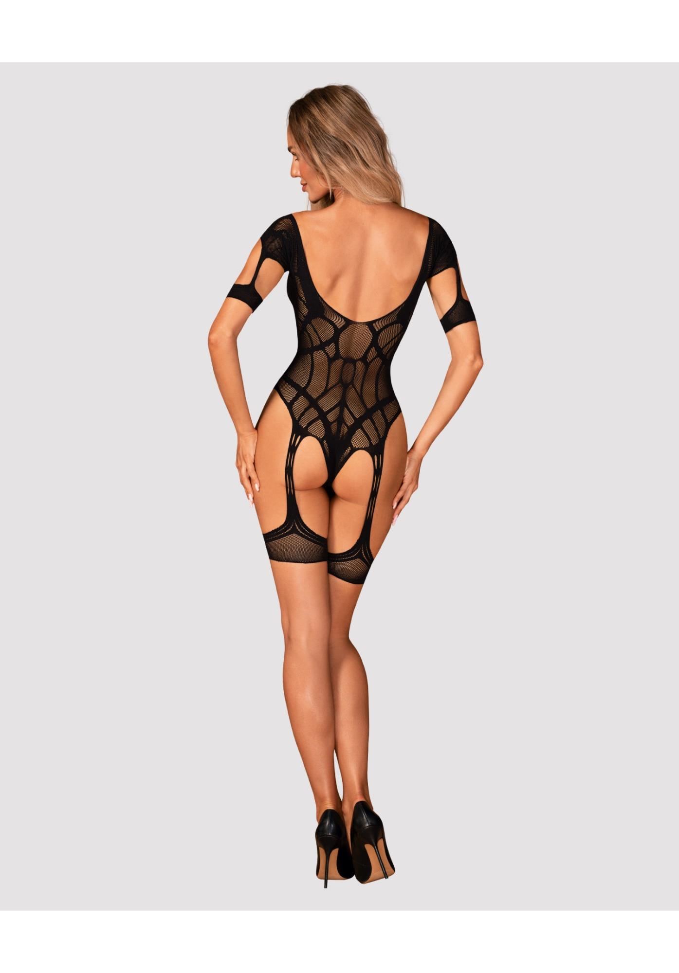Bodystocking Obsessive G334 z otwartym krokiem S/M/L - obrazek 5