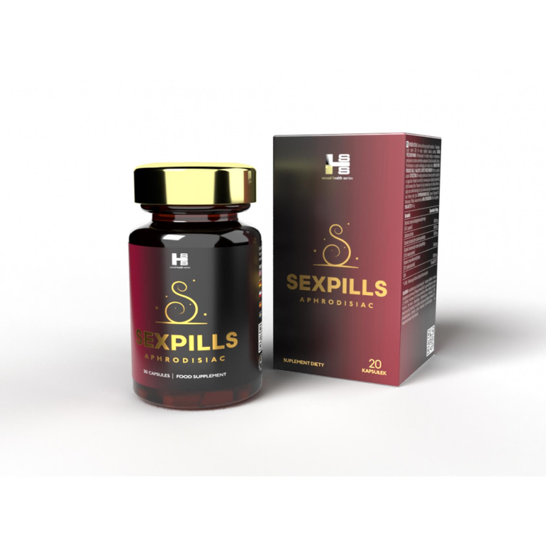 Kapsułki afrodyzjaki Sex Pills Sexual Health Series 20 szt - obrazek 3