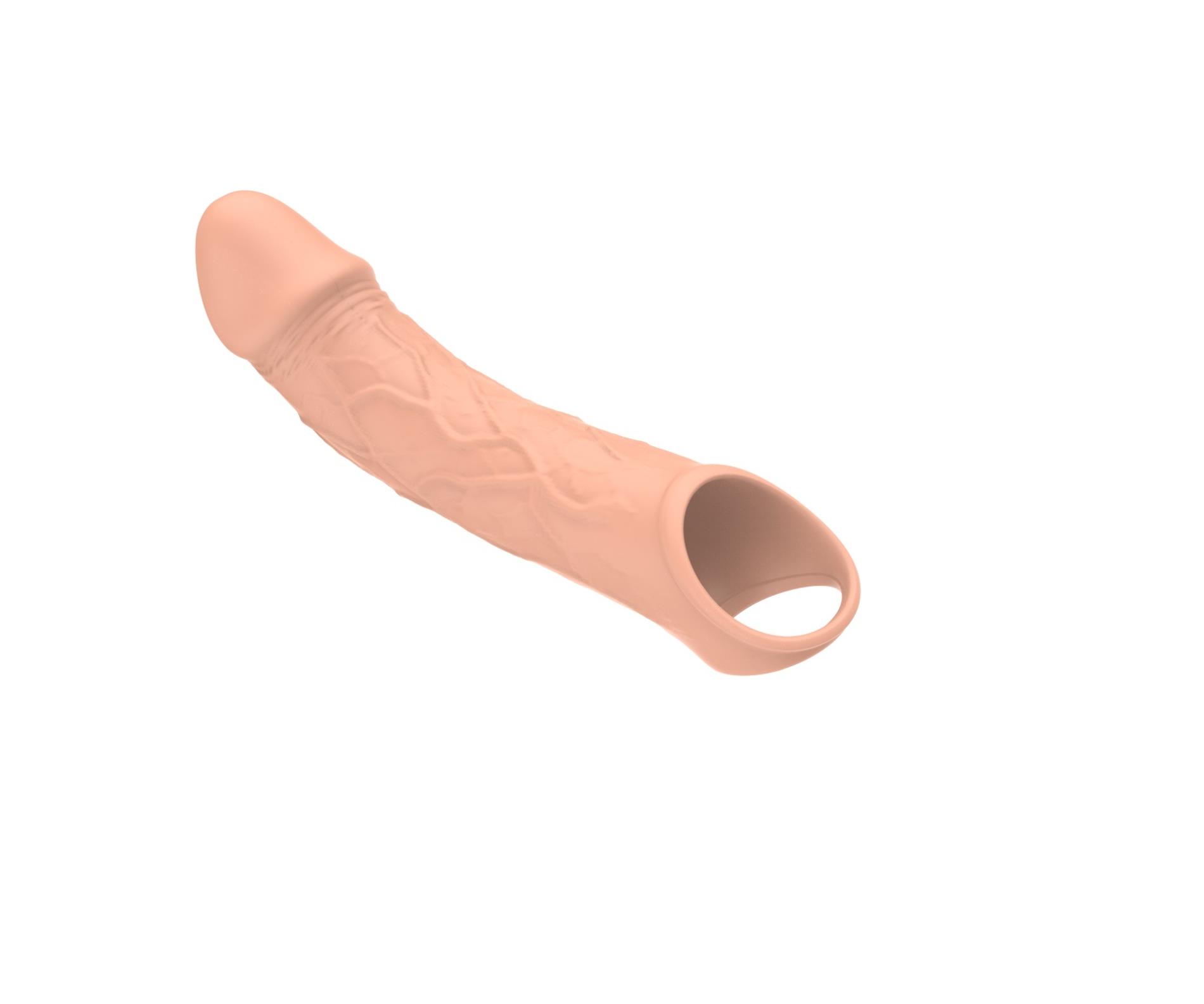 Wibrująca przedłużka silikonowa B-Series Magic USB 10 funkcji - obrazek 3