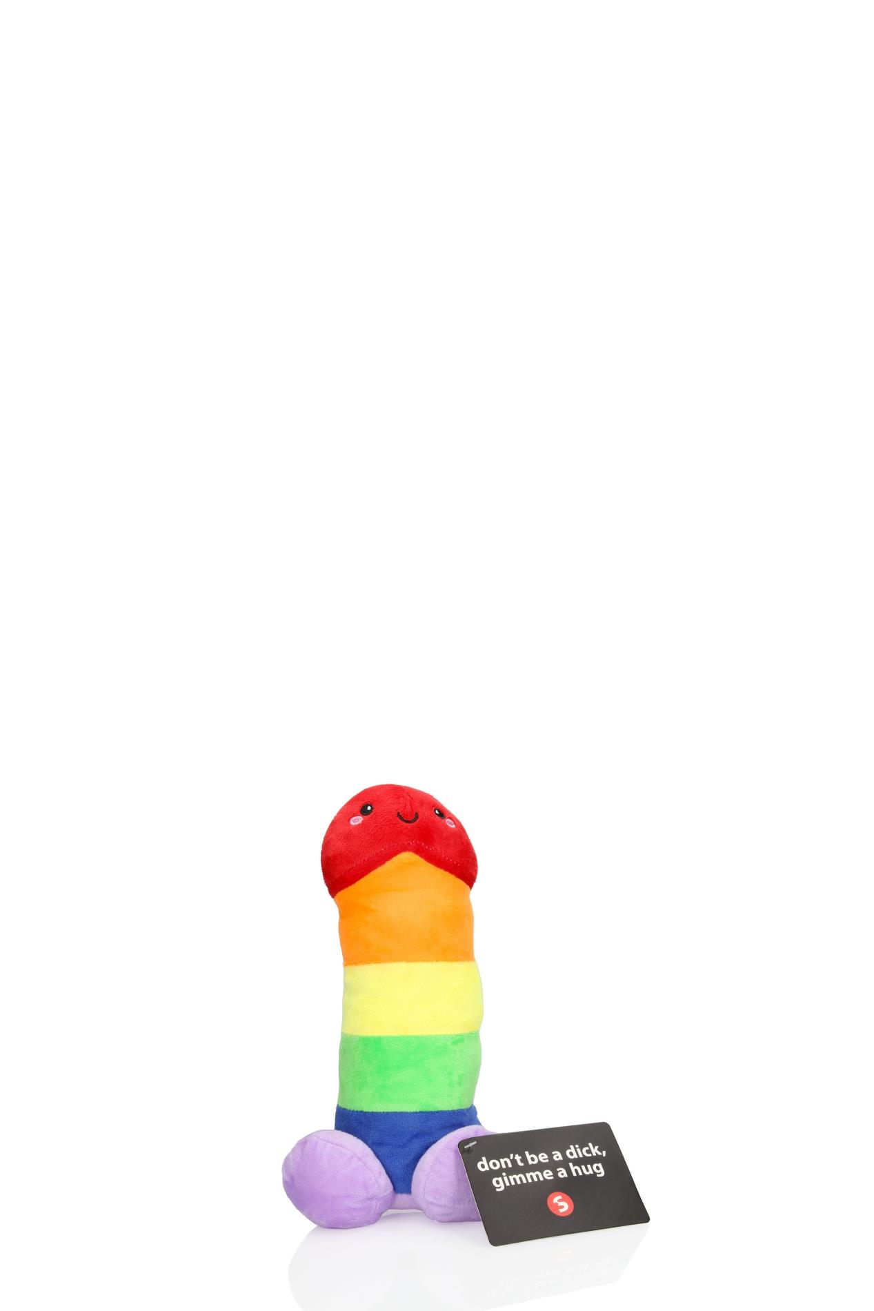 Śmieszny pluszowy penis S Line 30 cm - obrazek 3