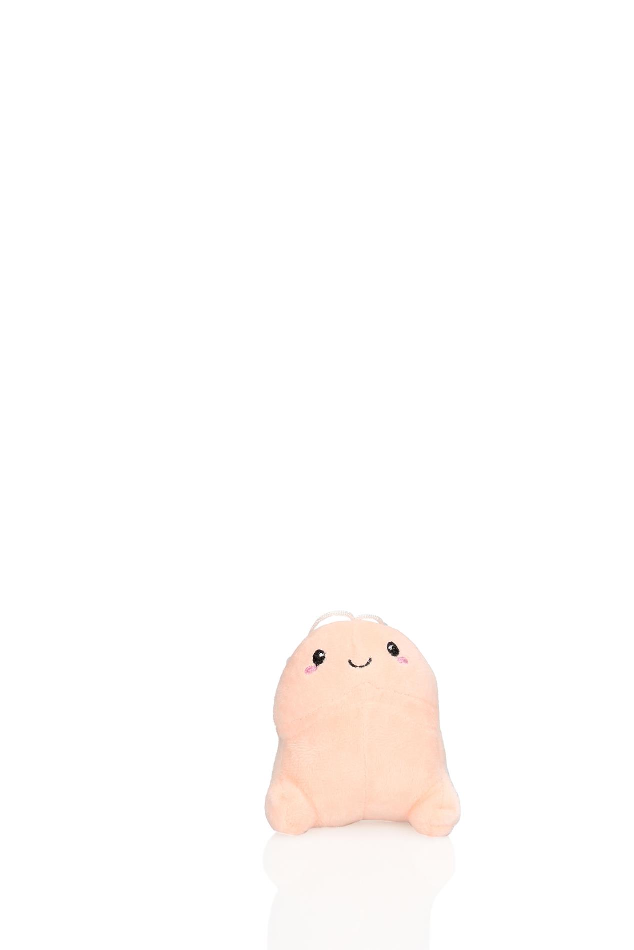 Krótki pluszowy penis S-Line 10 cm - obrazek 3